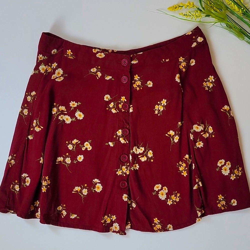 Floral skirt my forever 21